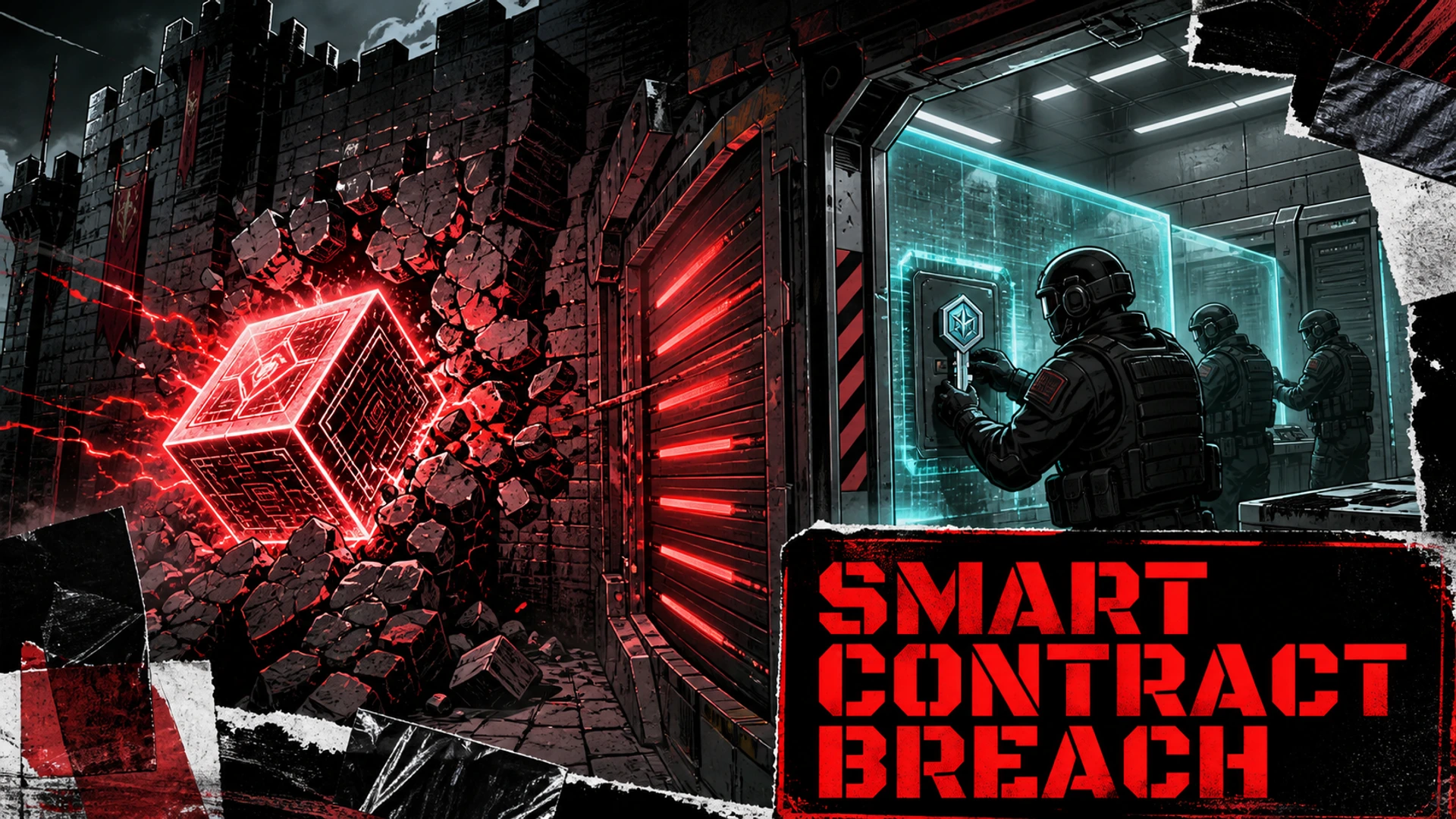 Smart-contract payload breaching a blockchain node sandbox during controlled recovery