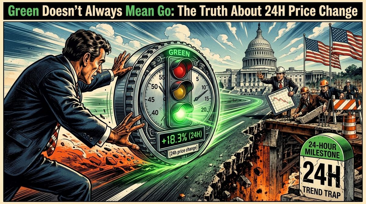 Green Doesn't Always Mean Go: The Truth About 24H Price Change