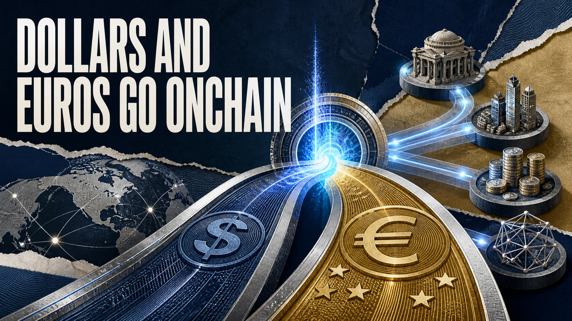 Dollar and euro settlement rails merging through Plasma into global onchain finance