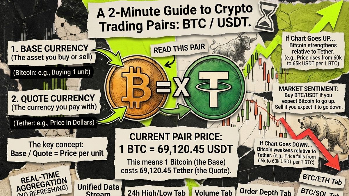 Reading a Trading Pair Like BTC/USDT: A 2-Minute Guide