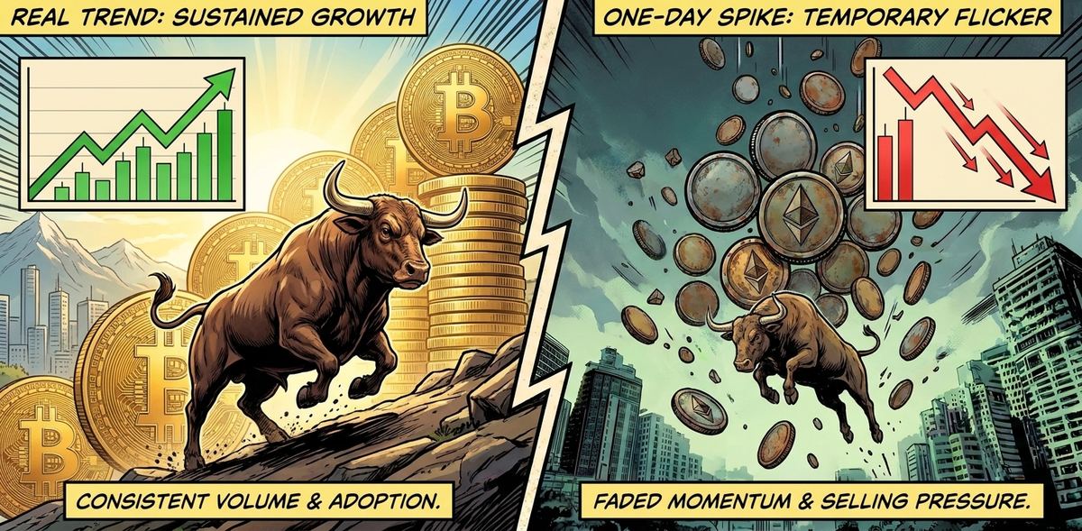 How to Spot a Real Trend vs. a One-Day Spike