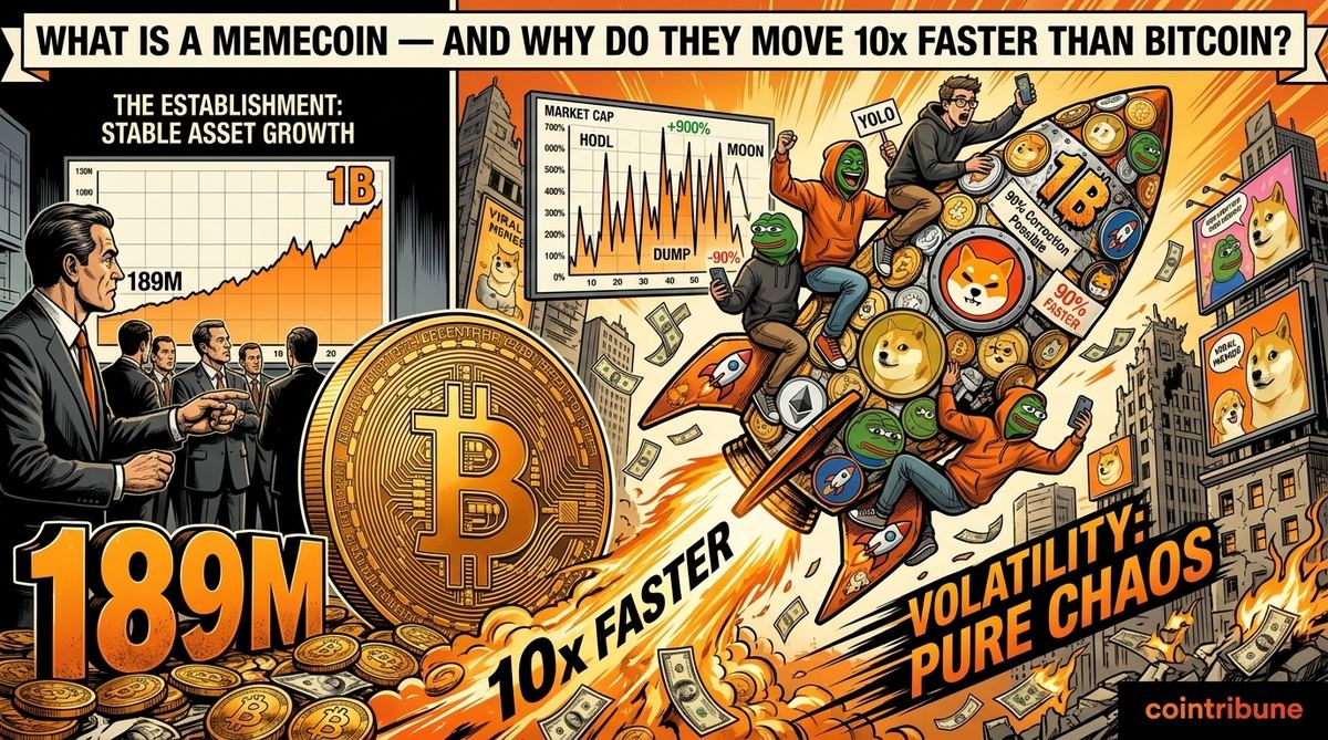 What Is a Memecoin — And Why Do They Move 10x Faster Than Bitcoin?